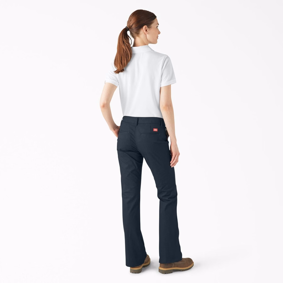 FLEX Slim Fit Bootcut-bukser til dame