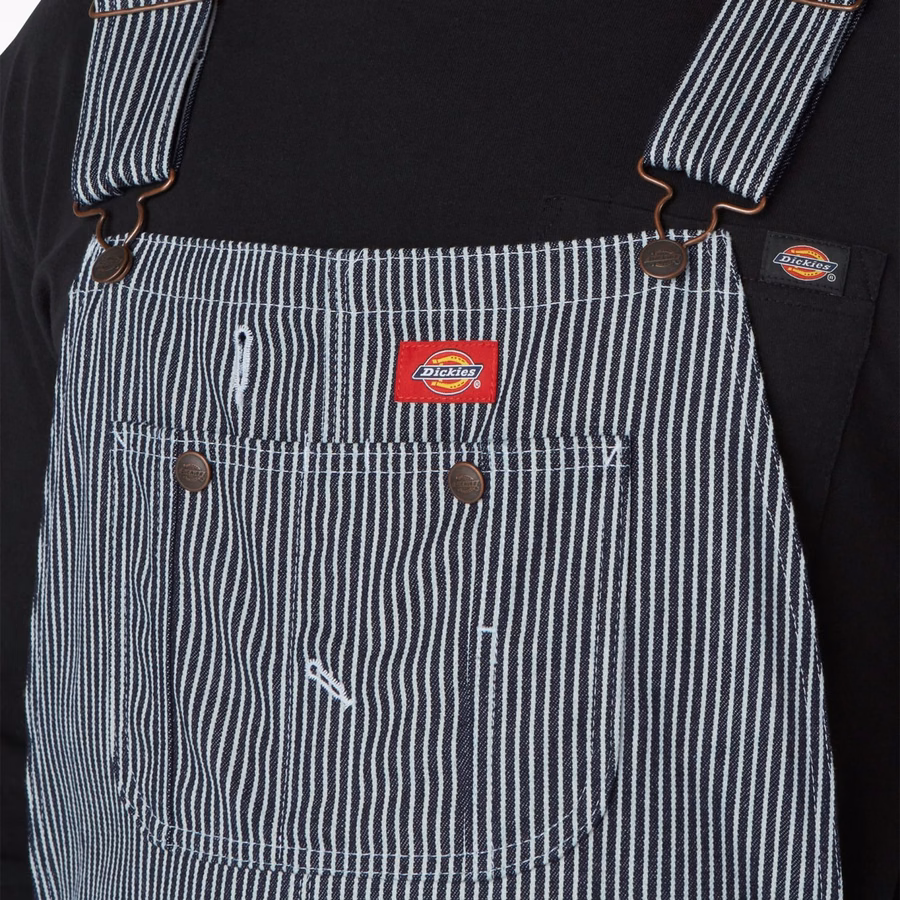 Hickory Stripe Bib-overall