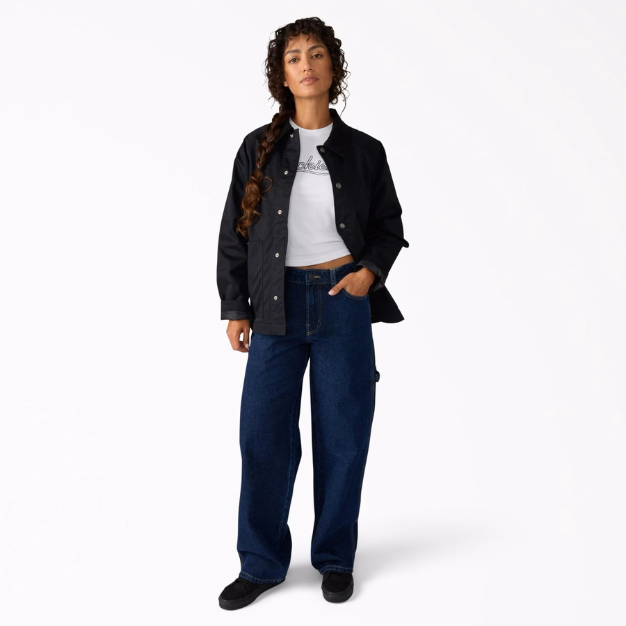 Dame 997 Løse Rette Carpenter Jeans