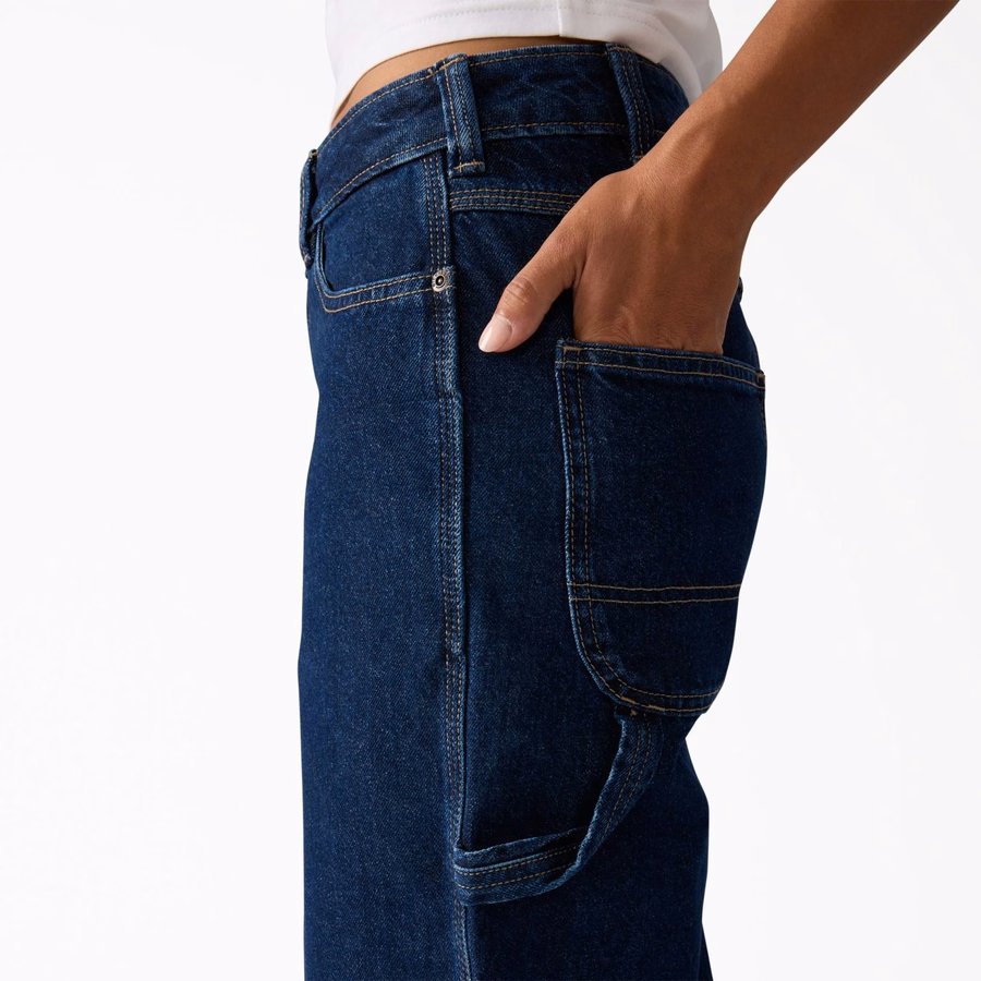 Dame 997 Løse Rette Carpenter Jeans