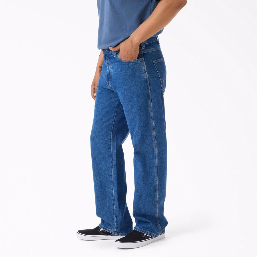 954 Avslappede rette arbeidsjeans