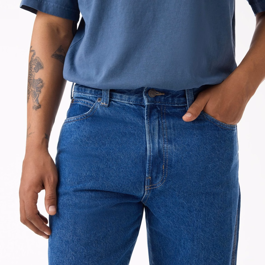 954 Avslappede rette arbeidsjeans