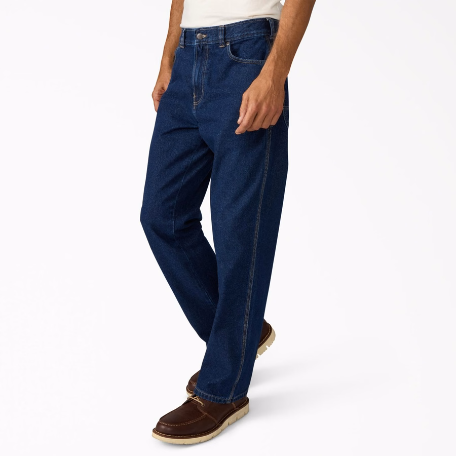 954 Avslappede rette arbeidsjeans