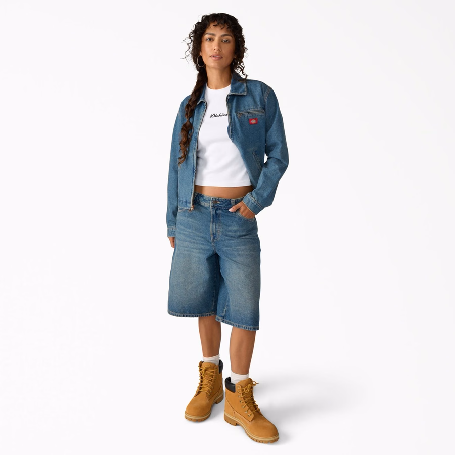 Dame Denim Malerjakke