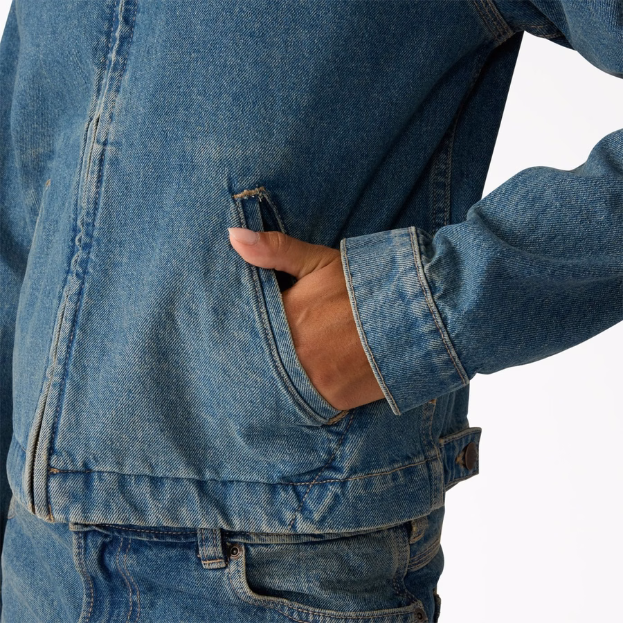 Dame Denim Malerjakke