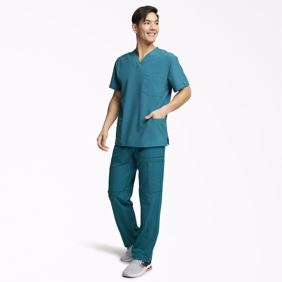 Menn EDS Essentials V-hals skrubbtopp