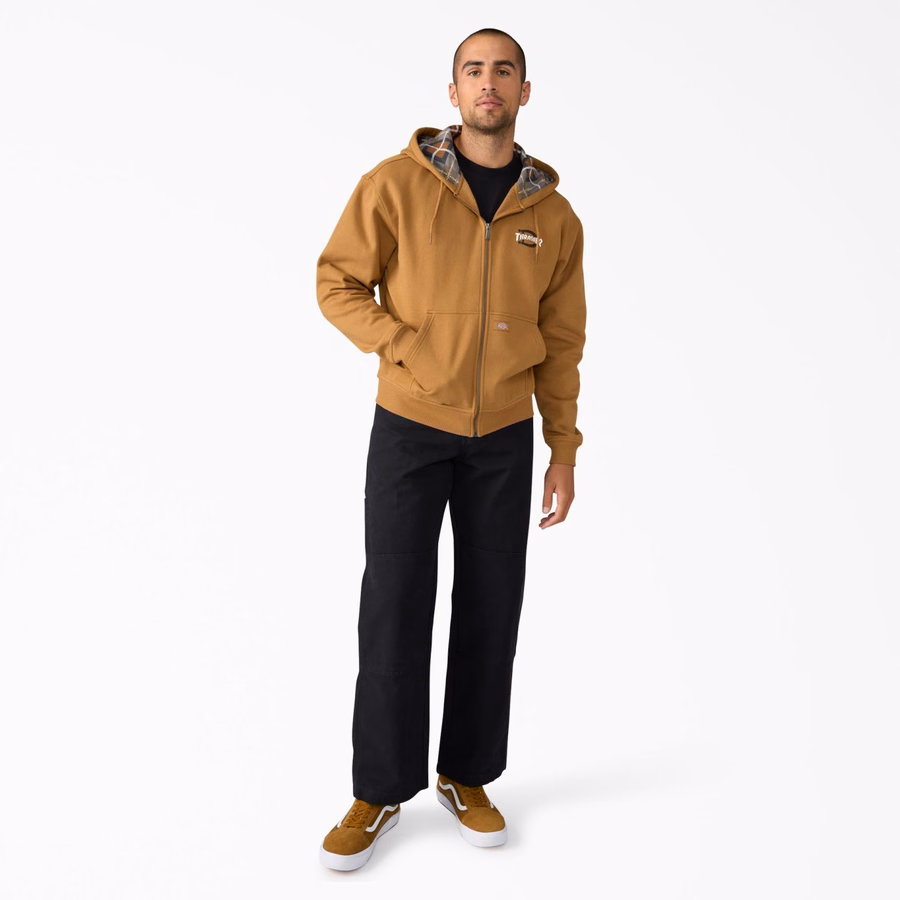 Dickies X Thrasher hettegenser med glidelås