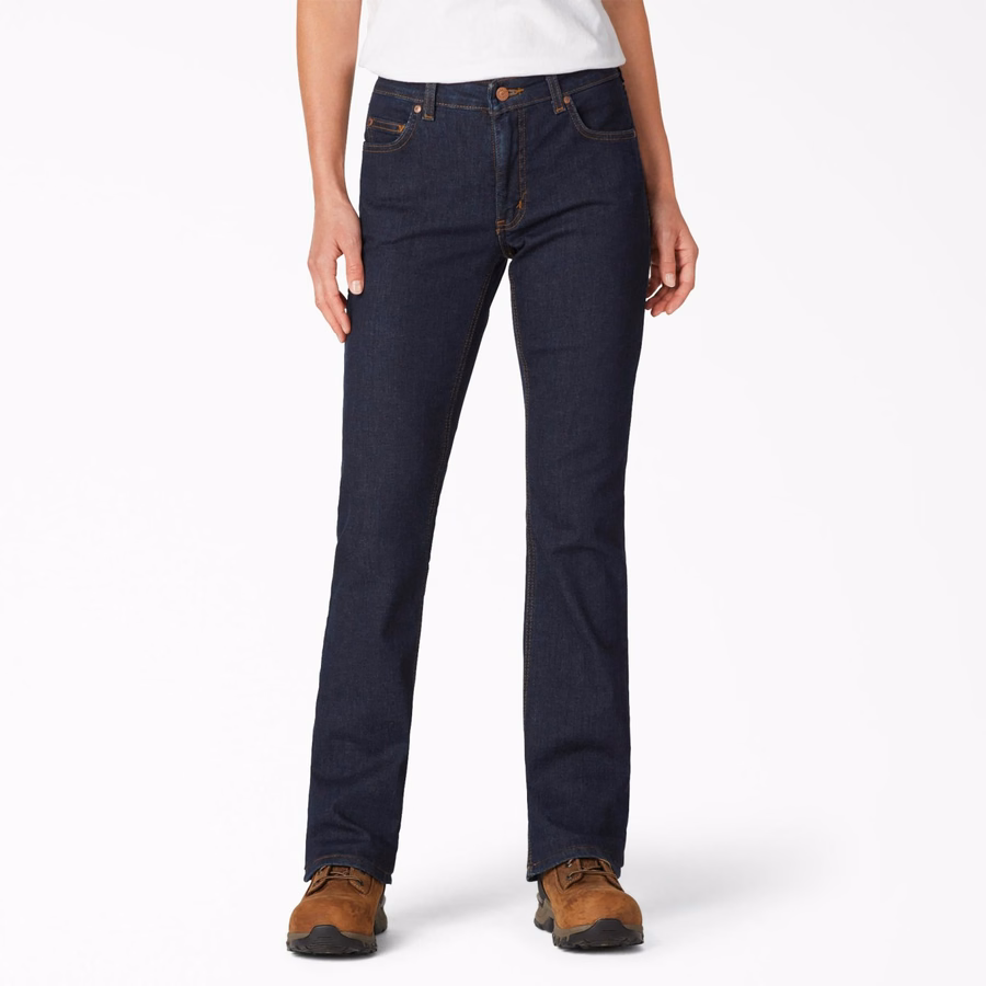 Bootcut-jeans med perfekt form for kvinner