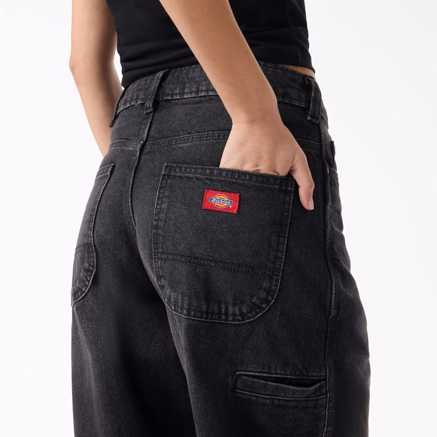 Dame 957 Løse, avsmalnende arbeidsjeans
