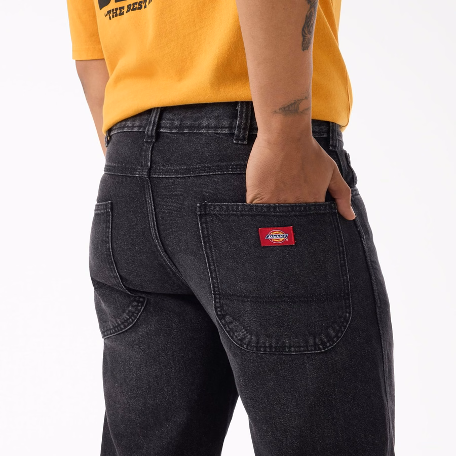 954 Avslappede rette arbeidsjeans