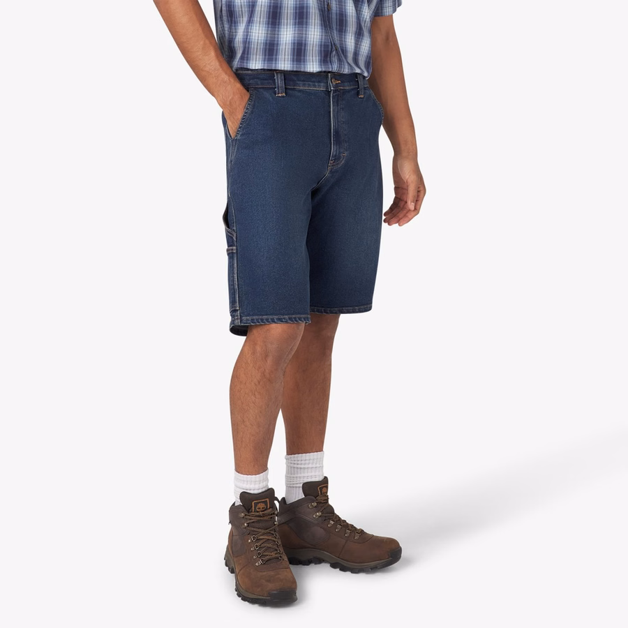 Denimshorts i brukskvalitet. 11