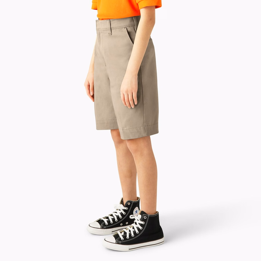 Bermudashorts med klassisk passform for jenter. 4-20